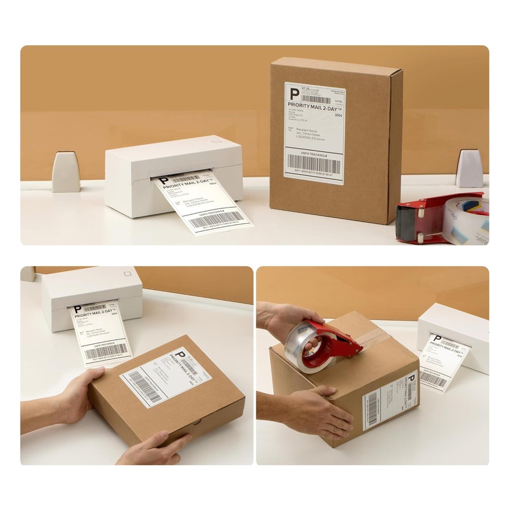 

Kertas Label Thermal Barcode 100 x 150 100x150 Stiker Sticker A6 500pcs RJ4