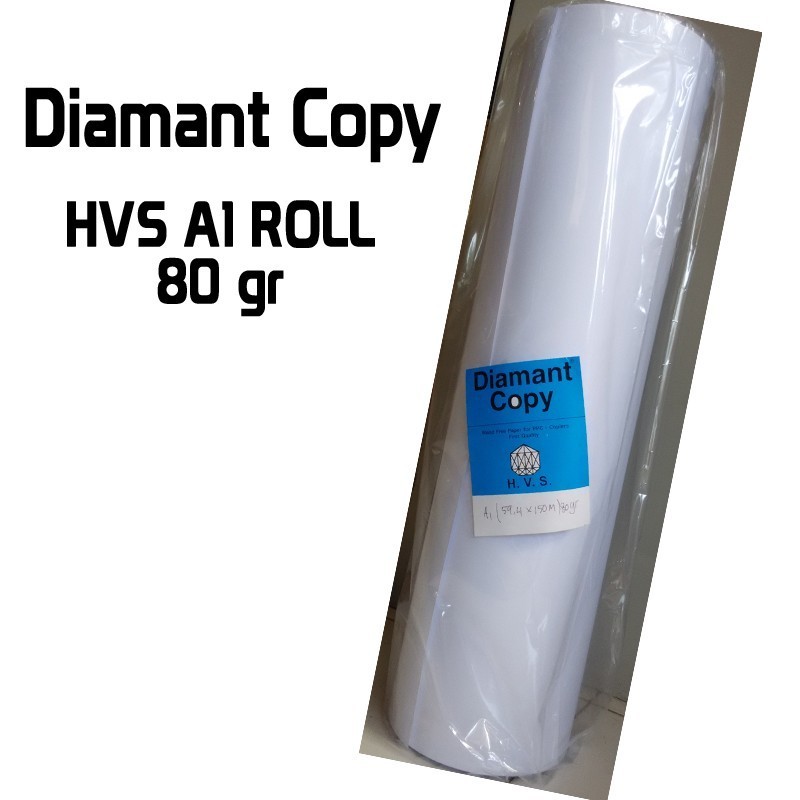

Diamant kertas HVS roll 80 gr A0 A1 A2