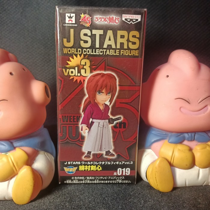 J star wcf samurai x kenshin himura original jpn figure