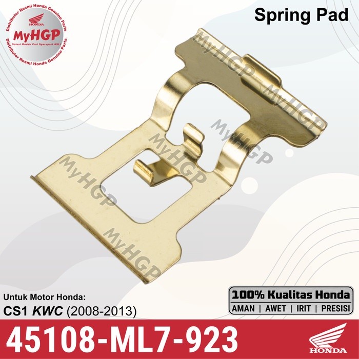 45108-ML7-923 Per Spring Kampas Pad Supra-X Blade CS1 CB 45108ML7923