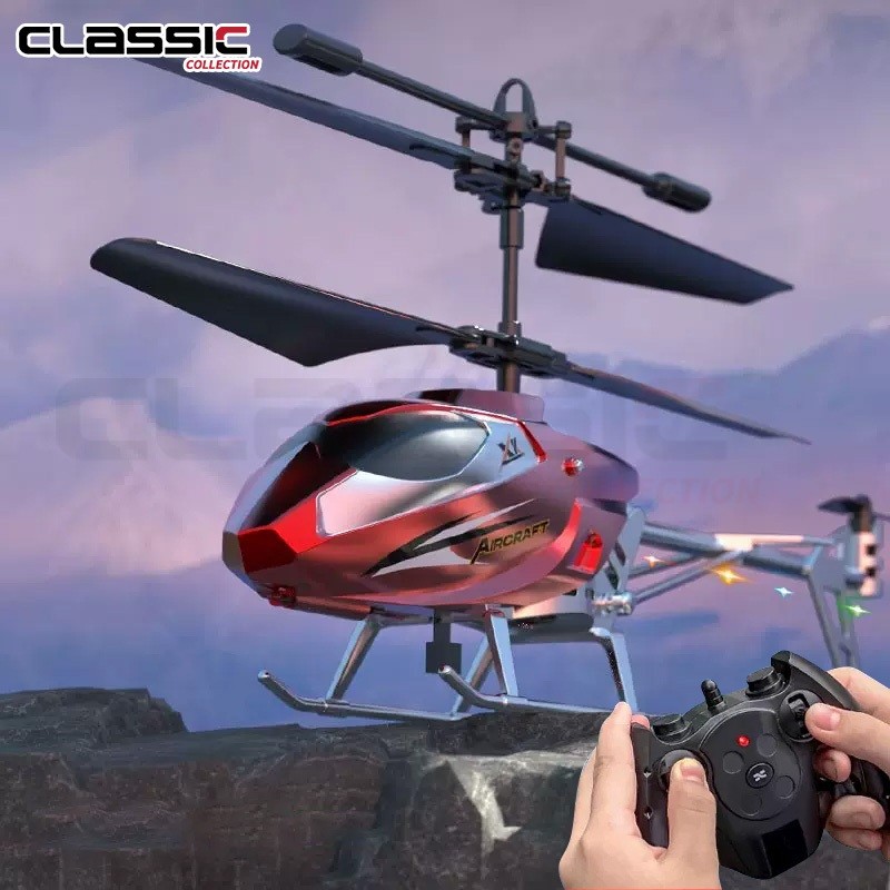 RINBAOW Mainan Anak Helikopter Remote Control/Mainan Helikopter Terbang Mini Sensor Tangan dengan Re