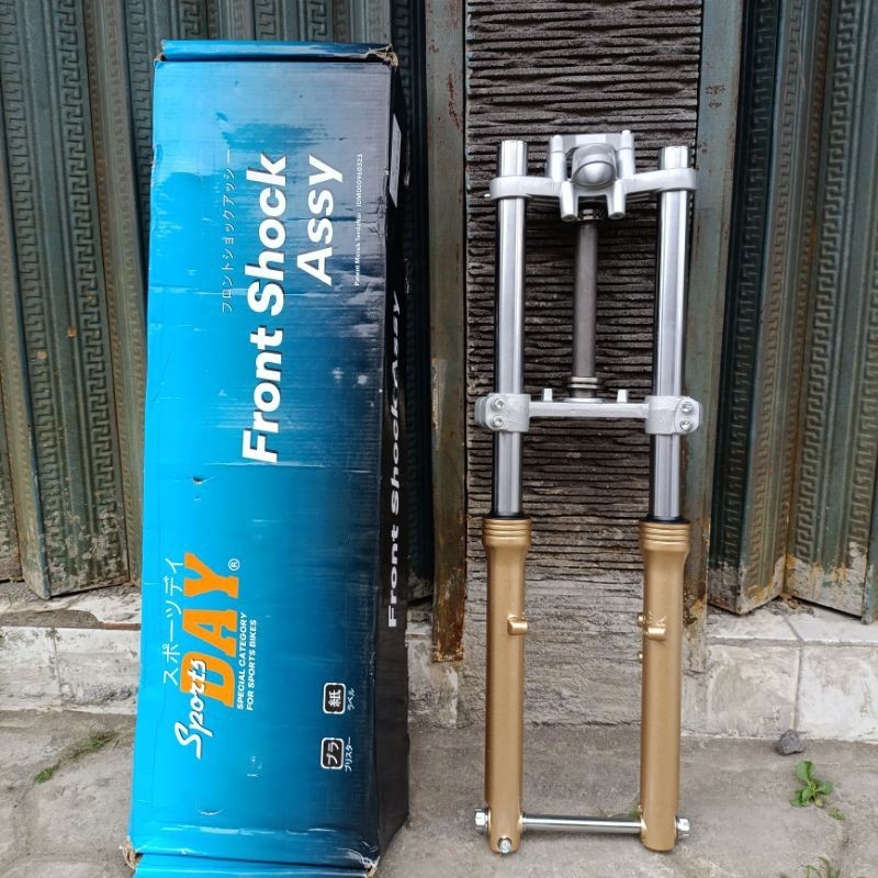 SHOCK SKOK DEPAN NINJA PNP YAMAHA RX KING VIXION SCORPIO HONDA CB GL MP TIGER DAY