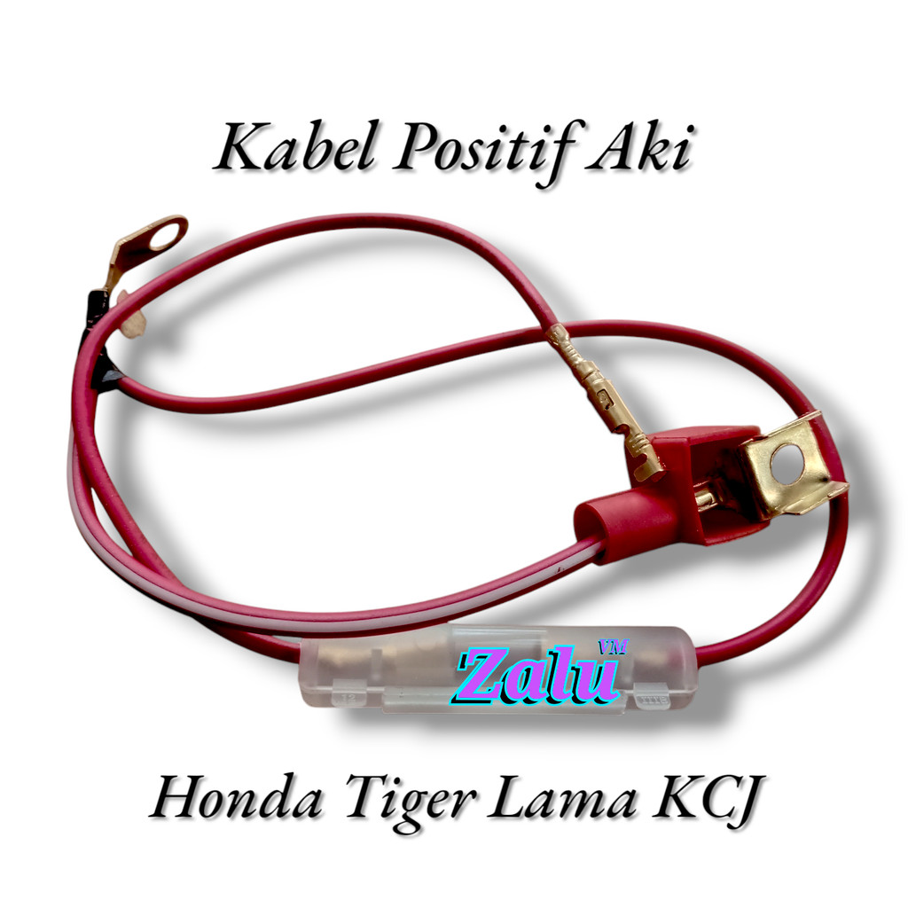 KABEL AKI HONDA TIGER LAMA KCJ FULLSET RUMAH SIKRING KABEL POSITIF AKI TIGER LAMA