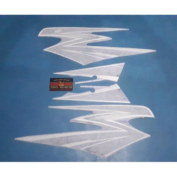 STRIPING RX KING LIST STICKER RX KING 2003 BIRU ORI LOSTPACK