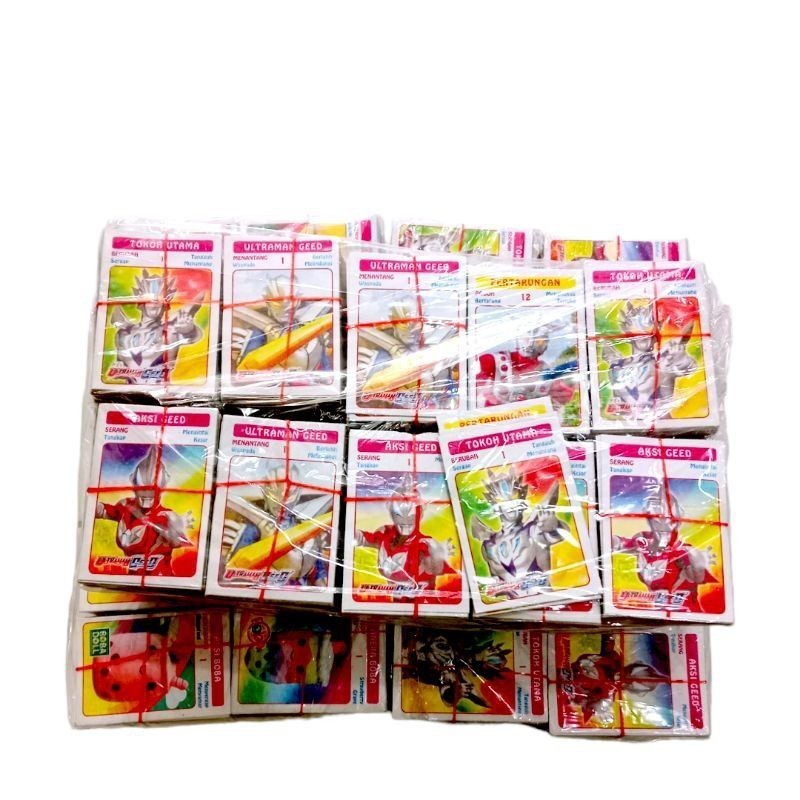 1 BAL (3200PCS) MAINAN KARTU KWARTET / KWARTET WAYANG / KARTU KWARTET