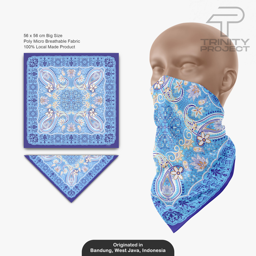 Paisley 2001 - Bandana /Paisley Scarf /Headband /Bandana Slayer Unisex /Skena Aksesoris Outfit Murah