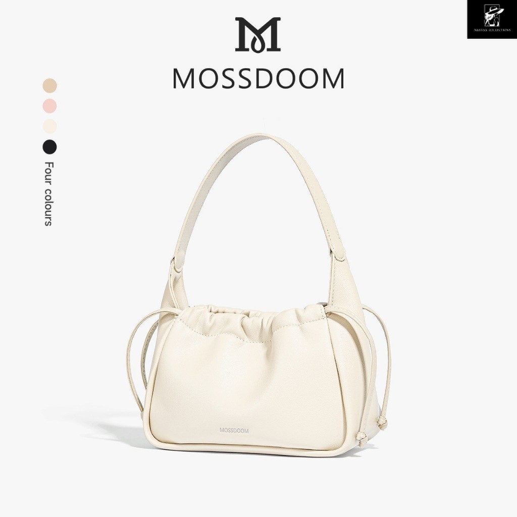 MOSSDOOM Tas Wanita Anora Bag Serut untuk Bahu Praktis dan Stylish