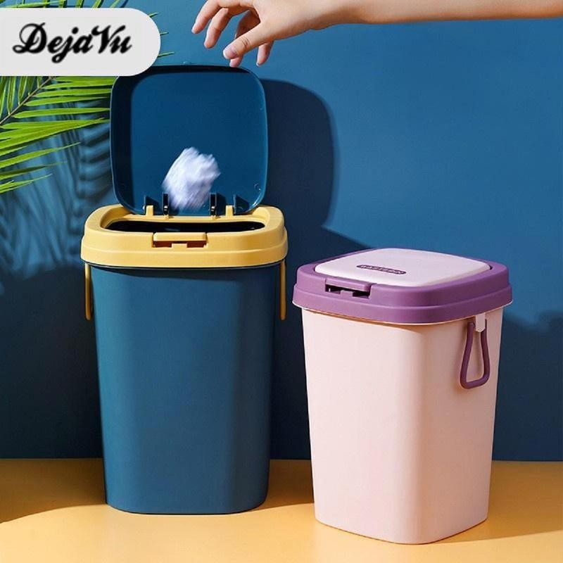 

Dejavu Tempat Sampah Ruang Tamu Tong Sampah Plastik Tempat Sampah Tertutup Kotak Sampah Kamar Mandi Trash Bin HSB161