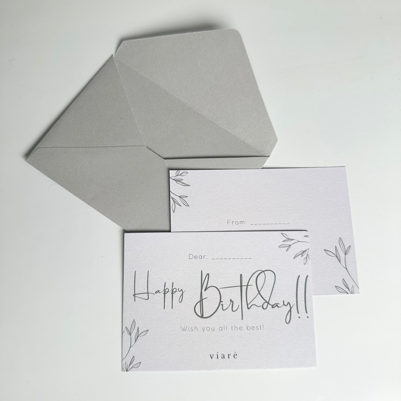 

BIRTHDAY CARD DAN AMPLOP BY VIARE