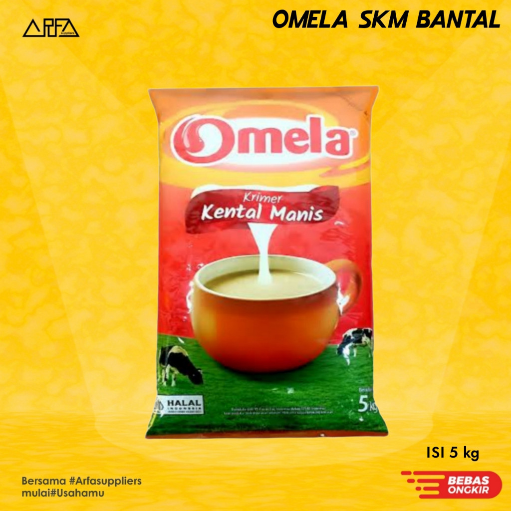 

Omela SKM Susu Kental Manis Bantal 5 kg (Kurir Instan)