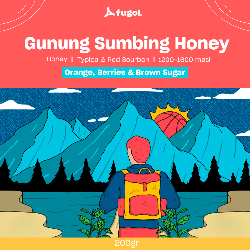 

Kopi Arabika GUNUNG SUMBING HONEY (200gr) Single Origin Specialty Coffee