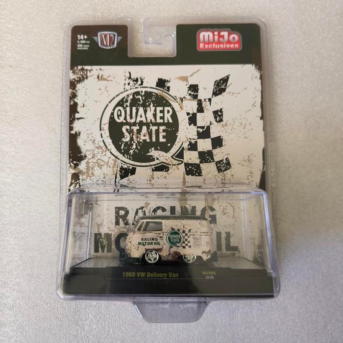 DIECAST M2 MACHINES 1960 VOLKSWAGEN VW DELIVERY VAN SHORT - QUAKER STATE