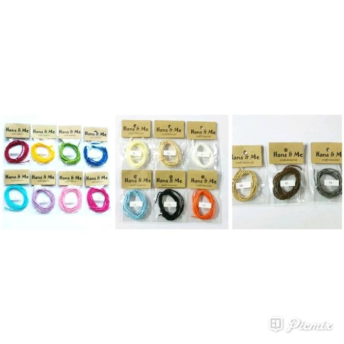 Tali Kertas Warna Warni - Hiasan Prakarya