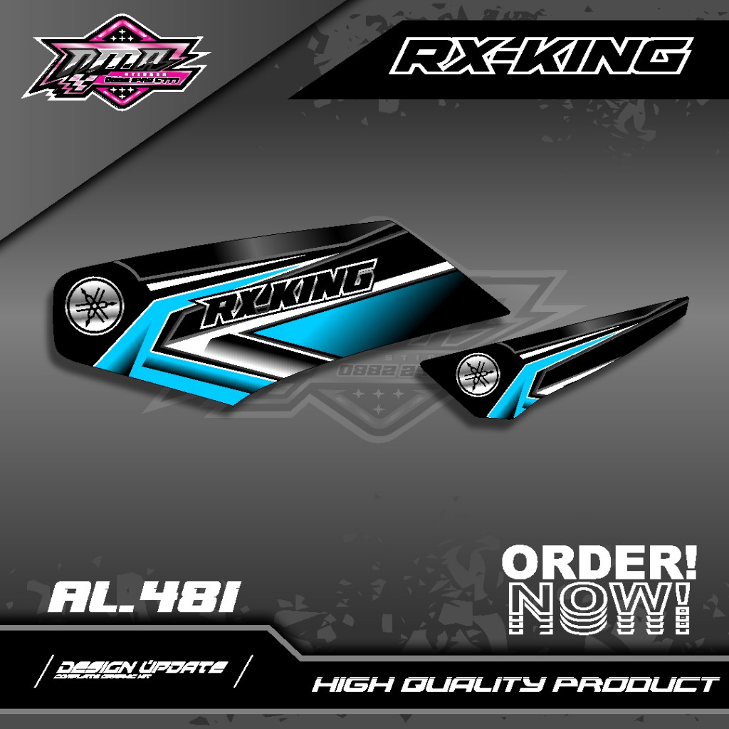 (COD) Striping Rx King Variasi/ Stiker Rx King NEW STYLE
