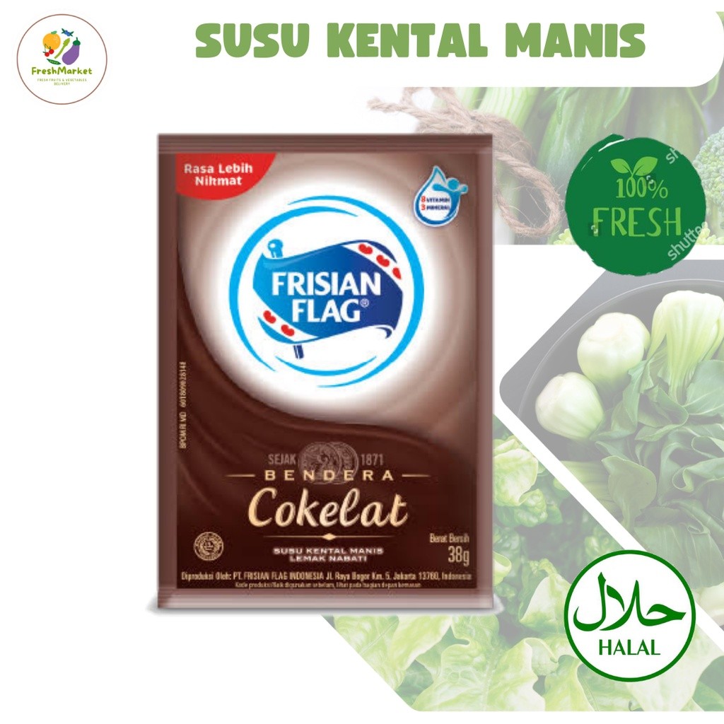 

Susu Kental Manis Coklat Frisian Flag 1 Sachet Sayurinstant
