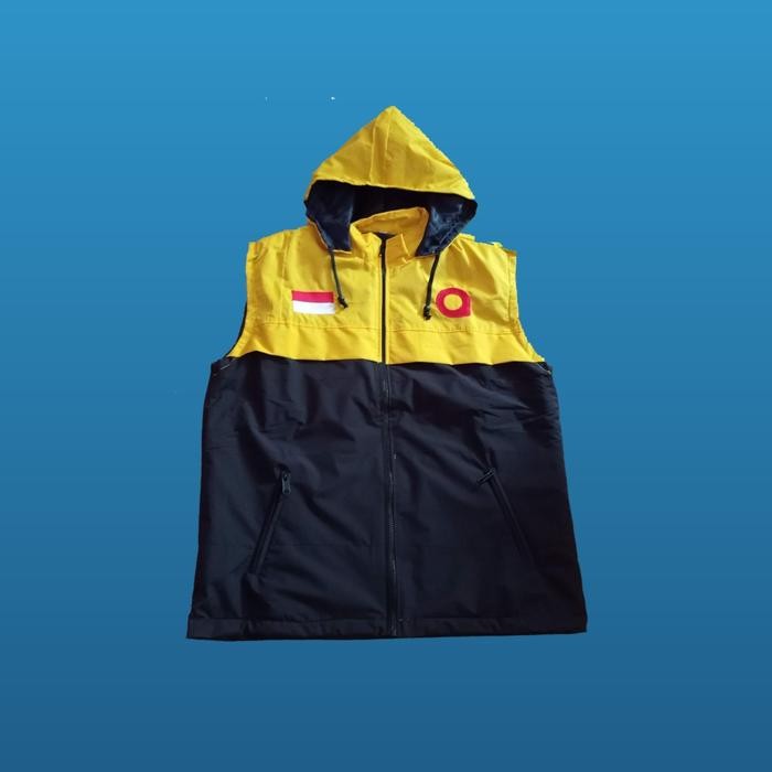 rompi maxim ojol - kuning hitam V, M