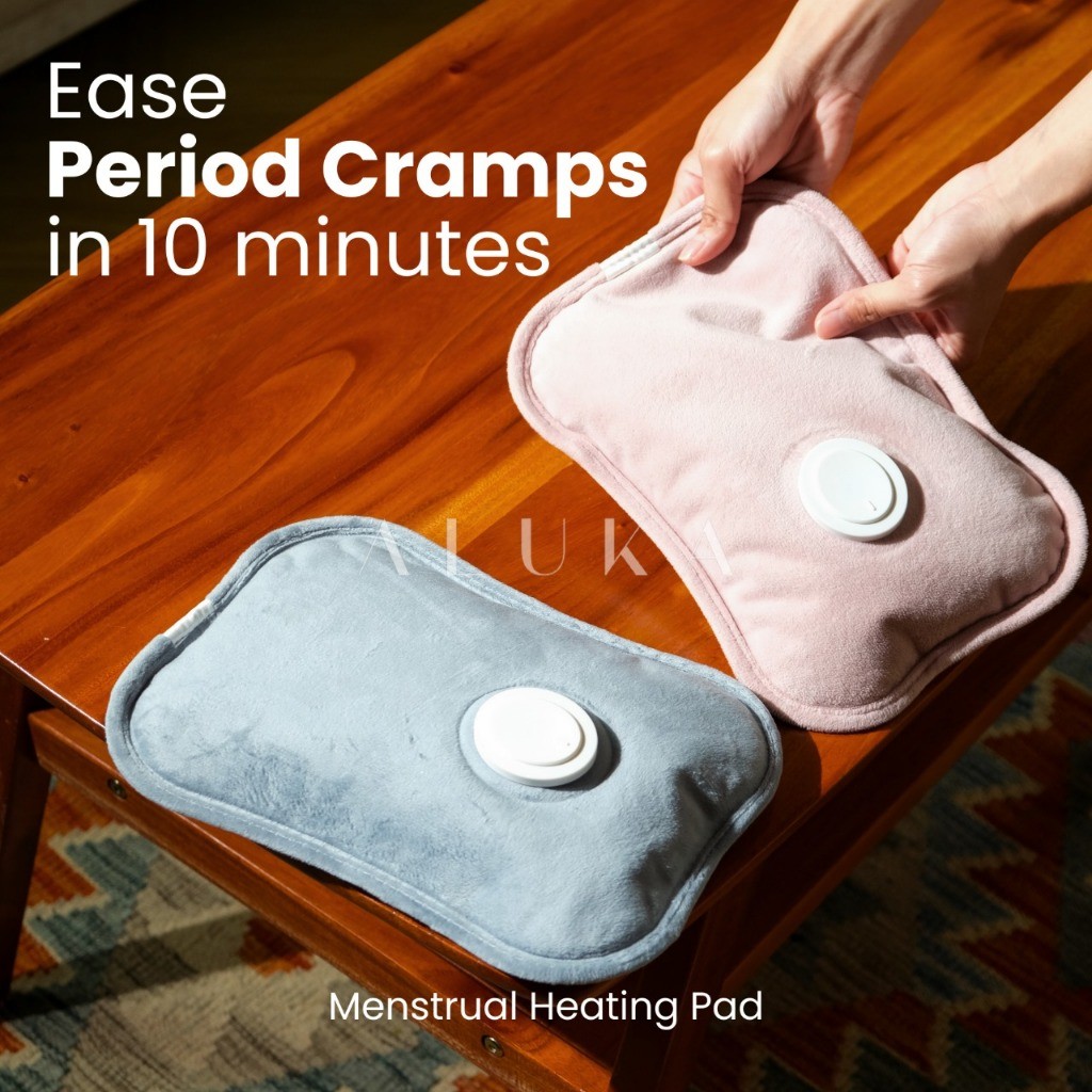 

Menstrual Relief Heating Pad Aluka / Bantal Panas Pereda Menstruasi