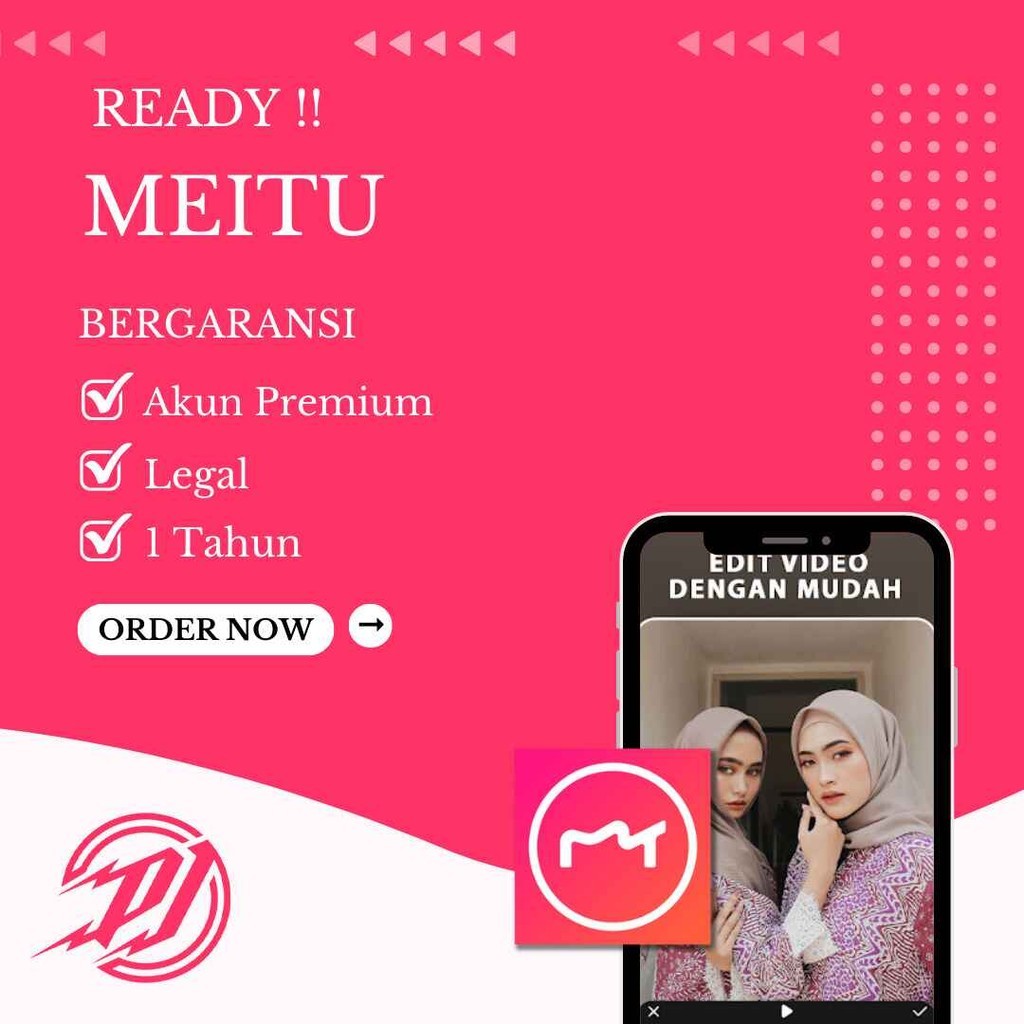 Meitu Pro Premium 1 Tahun For All Device [IOS & Android]