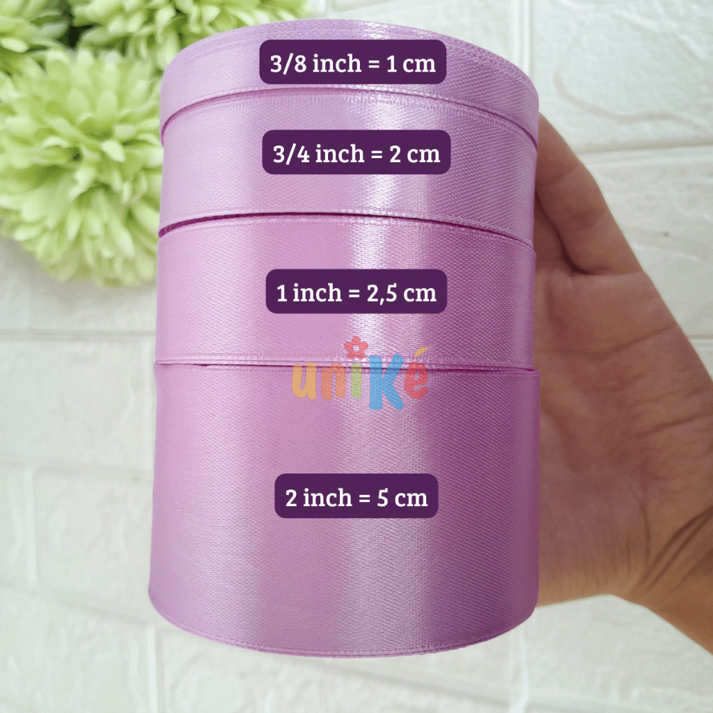 

2 Inch Pita Satin 5cm Roll Perlengkapan Buket Bunga Pita Kado Pita Hampers