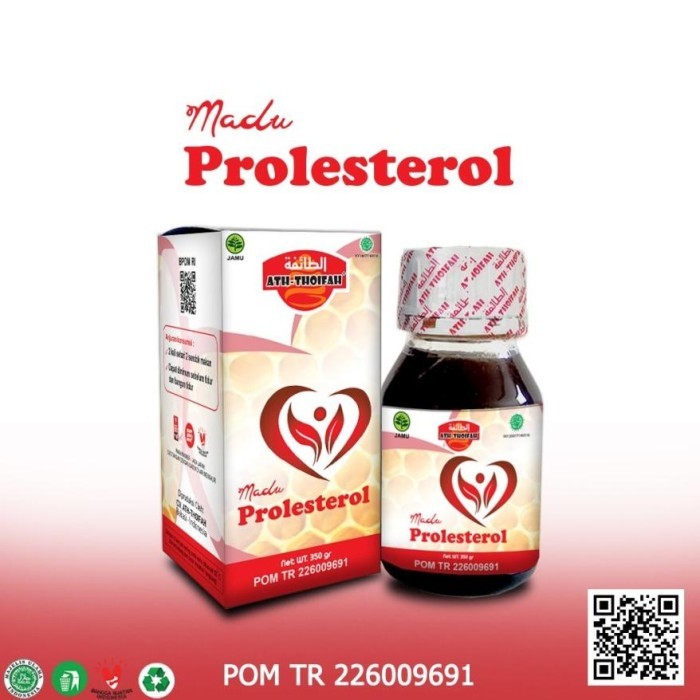 

Madu Prolesterol Herbal Untuk Terapi Pengobatan Kolesterol 350gr