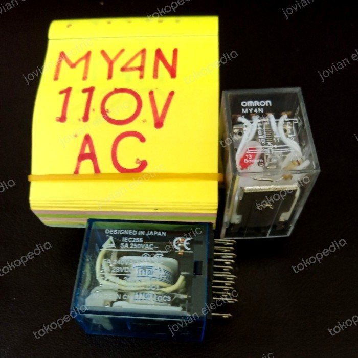 BO99 relay Omron my4n/my4 110vac/110 v