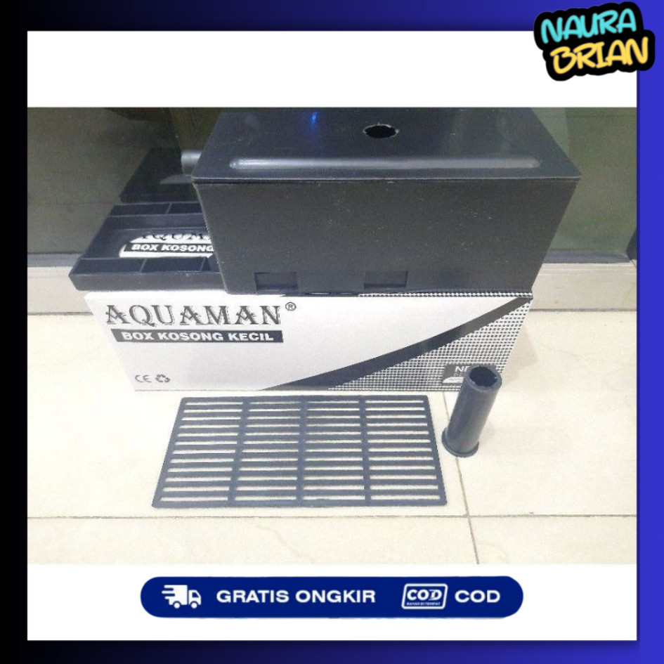 Box Filter kosong Kecil aquarium ikan hias cupang chana maru ys red barito pulcra auranti