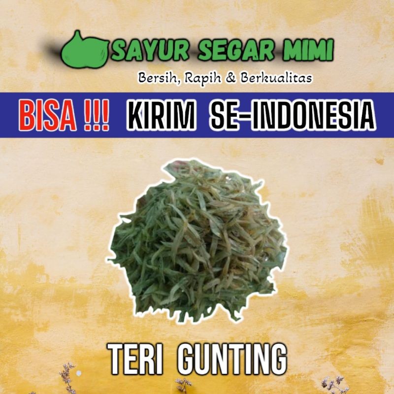 

Ikan Teri Gunting - Sayur Palembang