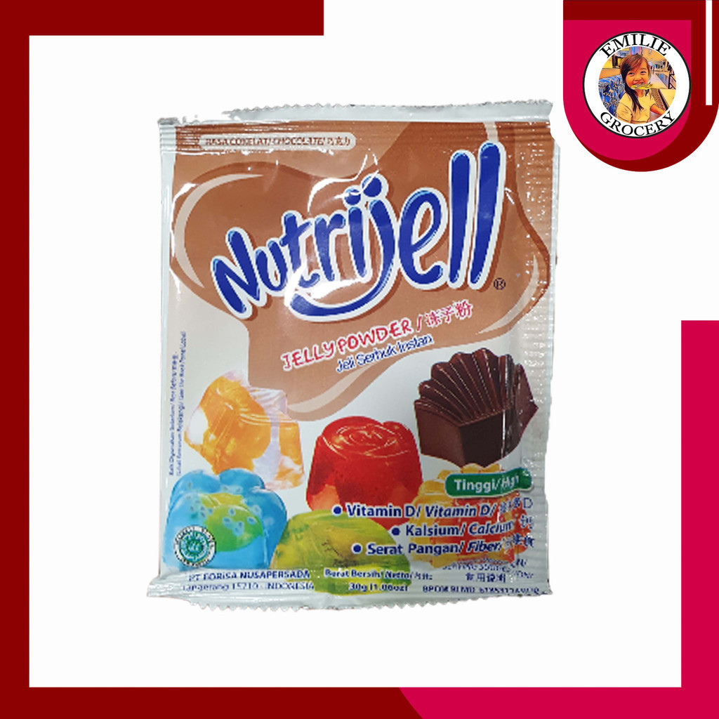 

Nutrijel Nutrijell Coklat Berat 30gr 30gram 30 gram