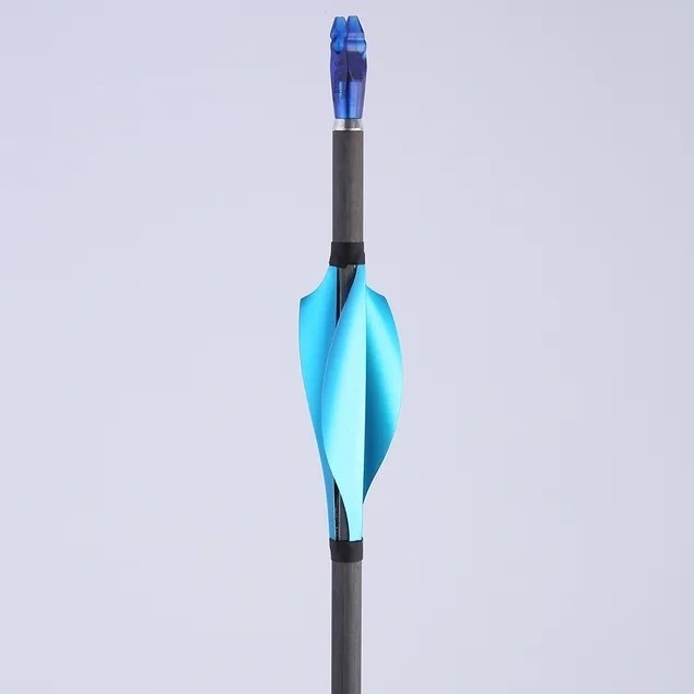 ✨TERLARIS  -Spin Wing Bicaster Archery model XS Wings vanes GasPro vanes - Biru Muda