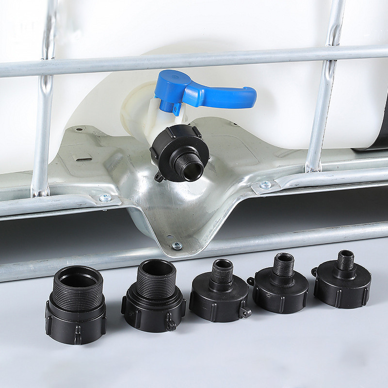 IBC Tank Adapter Kran Ke Drat Luar Adaptor Tangki IBC Tutup Tangki Air Untuk Tangki Ibc Kapasitas 10