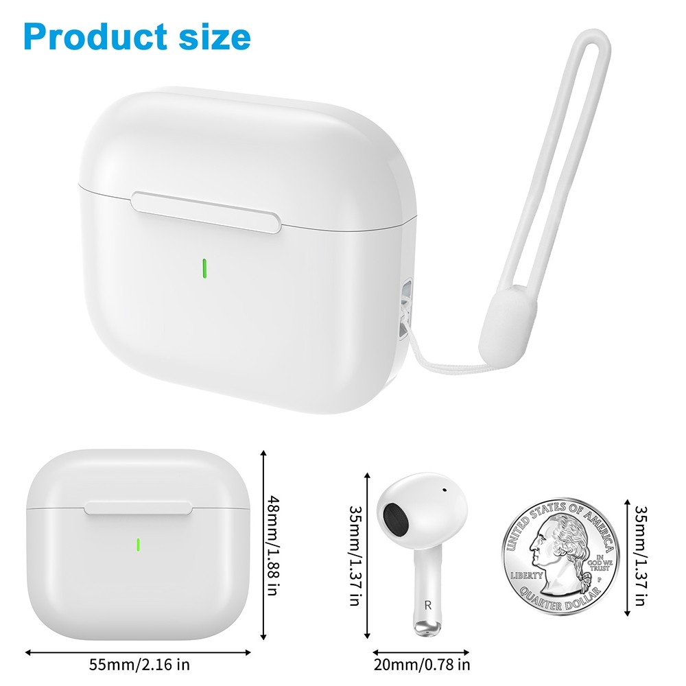 bestpromo goojodoq j201 earphone bluetooth tws-a6 pro earphone nirkabel headset bluetooth 5.3