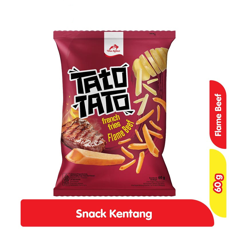 

TATO TATO F.FRIES FLAME BEEF 60GR