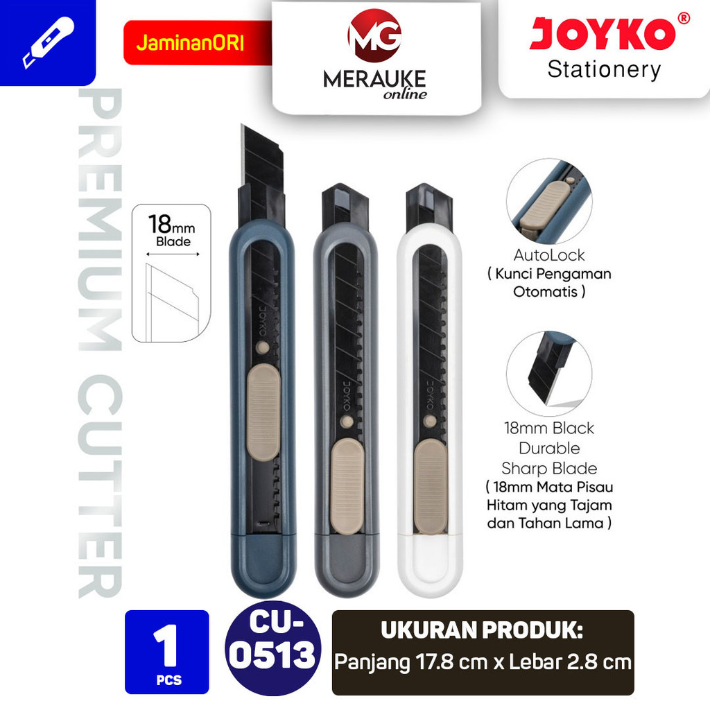 

JOYKO Premium Cutter / Pisau Pemotong CU-0513