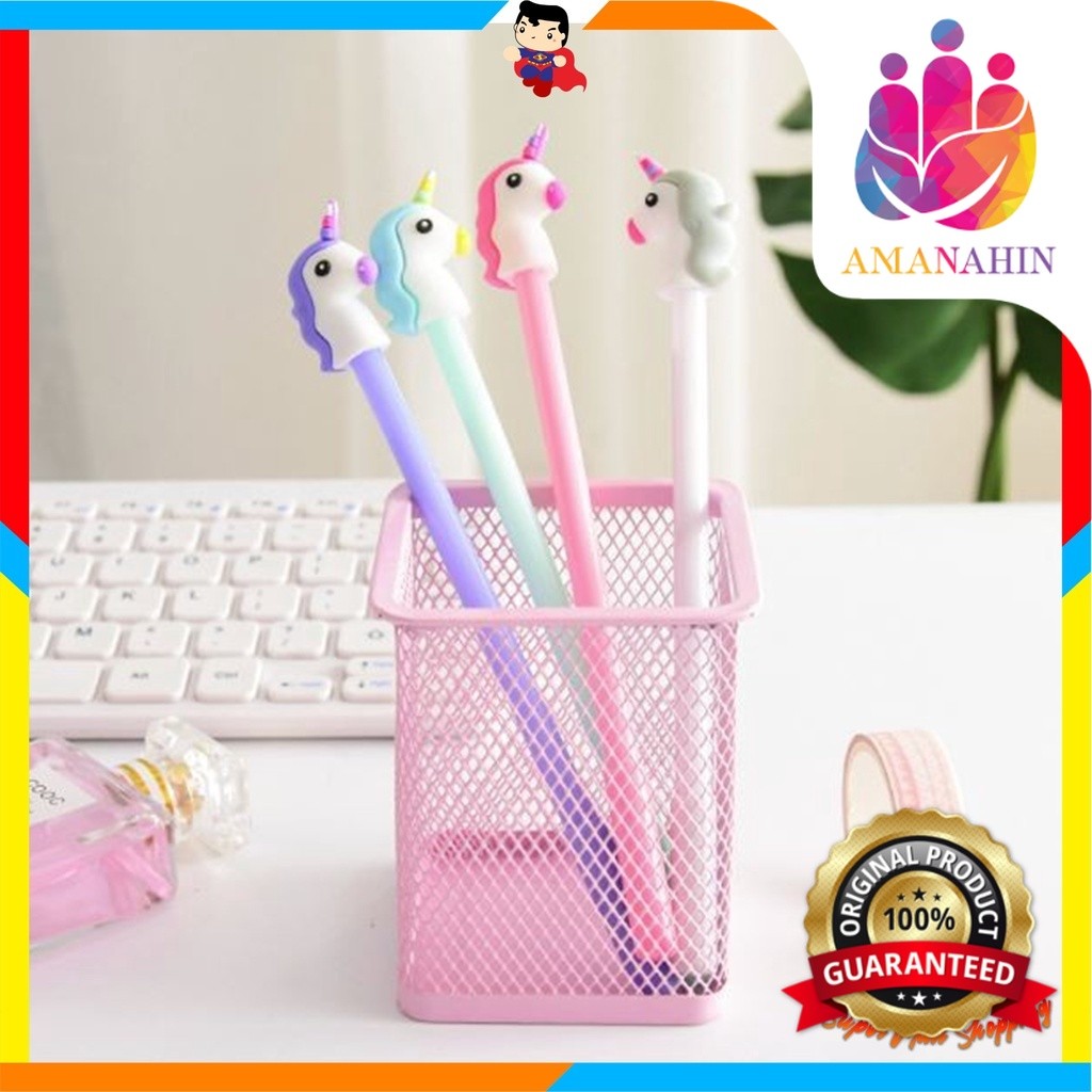 

Pena Karakter Cantik Kepala Unicorn Pulpen Karakter Unik Lucu Pena Karakter Pulpen Gel Alat Tulis Sekolah Motif Unicorn Murah Import STK