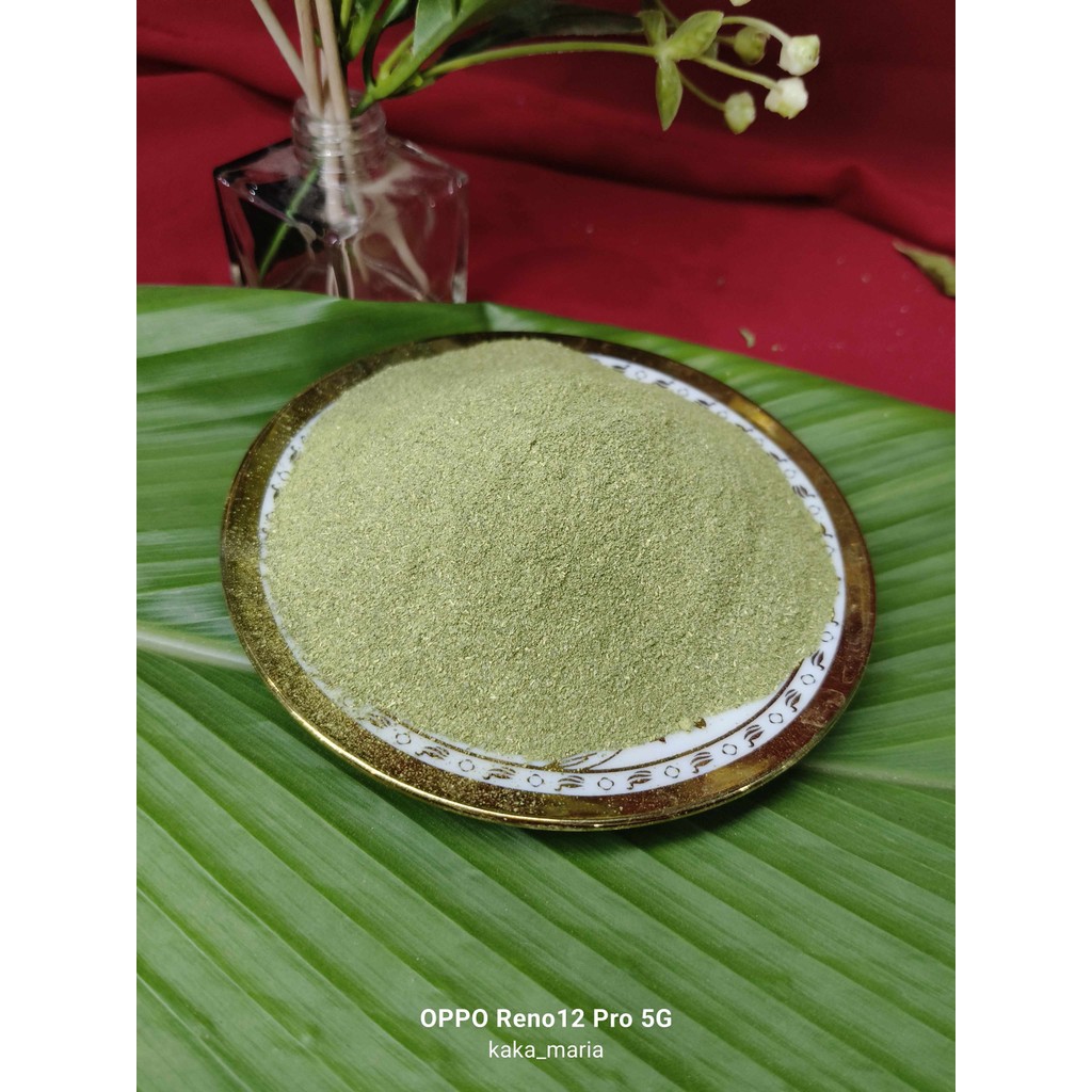 

Bubuk Daun Poh pohan 1 Kg Pure Organik Tanaman Herbal Hasil Bumi Indonesia