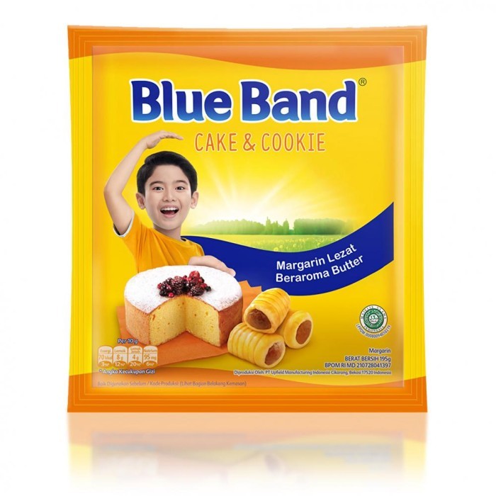 

Blueband Cake and Cookies Mentega Margarin Sachet 200 gram Terrmurah