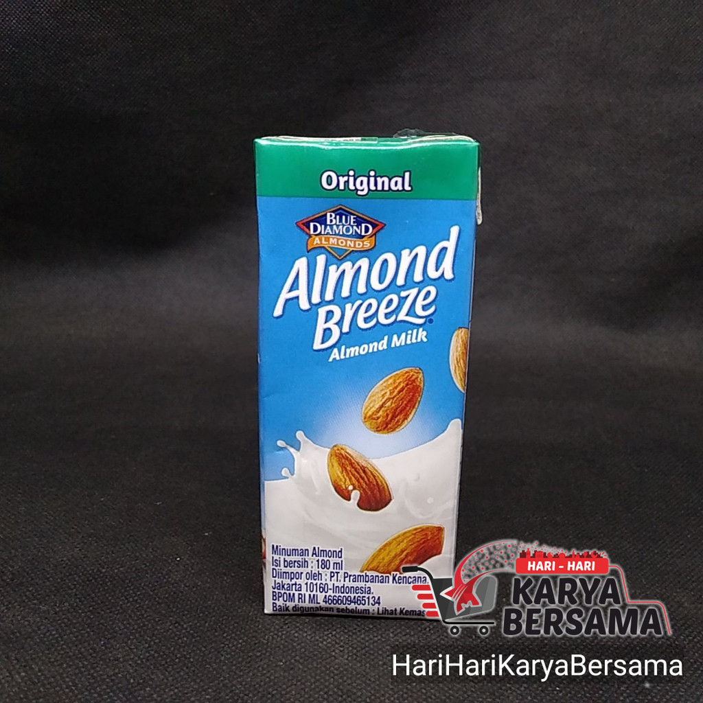 

MINUMAN SUSU UHT ALMOND BREEZE ALMOND MILK ORIGINAL 180ML