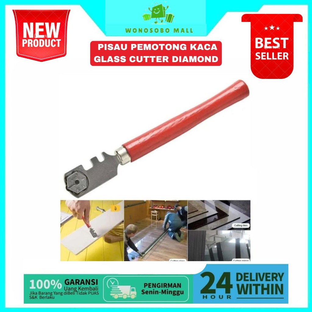 Pisau Pemotong Kaca - JB100 untuk Memotong Kaca dengan Presisi - Gergaji, Kayu Keramik
