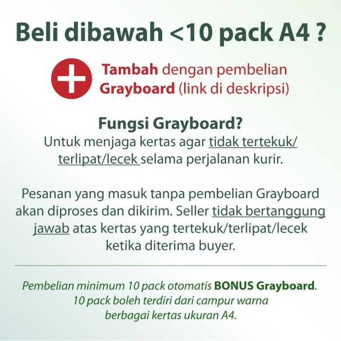 

Kertas Anti Kuning Acid Free Paper Finch Fine Bright White 176 gsm A4 - 1x Grayboard