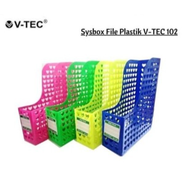 

V-TEC SYSBOX FILE PLASTIC 102