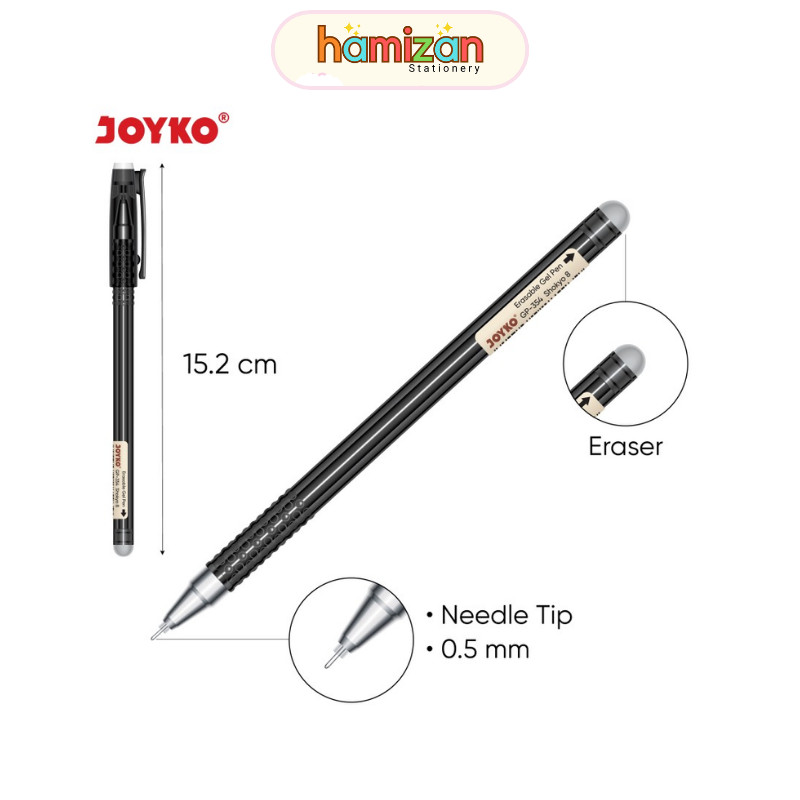 

( 1 pcs ) Shokyo 8 Erasable Gel Pen / Pulpen Gel bisa dihapus Gp-354 GP 354 Shokyo 8 Joyko / Erasable Gel Pen Pulpen Pena Bisa Dihapus Joyko GP-354 Shokyo 8 0.5 mm Murah Berkualitas