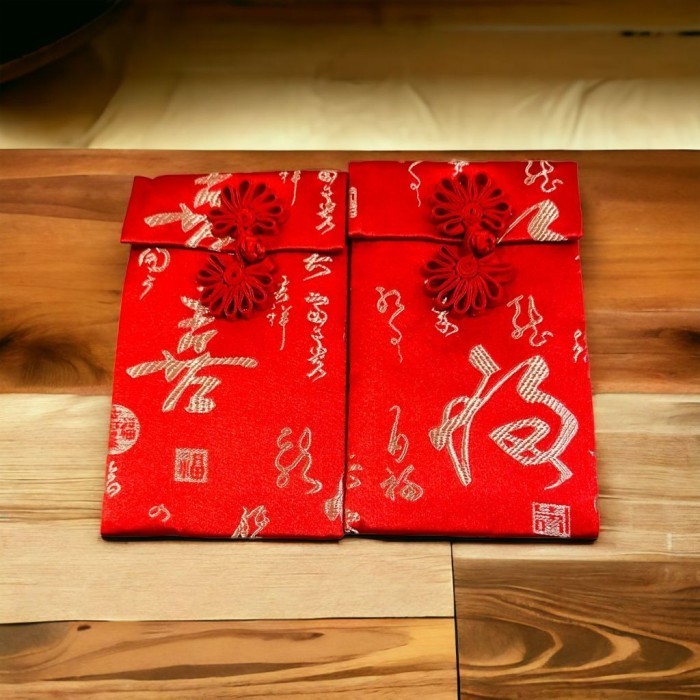 

Angpao Kain Variasi EMBOS UANG JADUL & GIOK / Angpao Kain Imlek - APK 1, 1 pcs