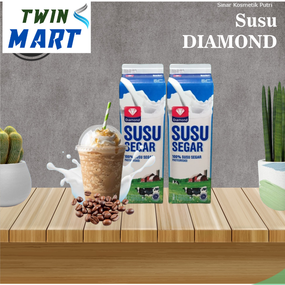 

Susu Diamond / Susu Sapi Diamond 1 Liter / Susu Diamond Full Cream