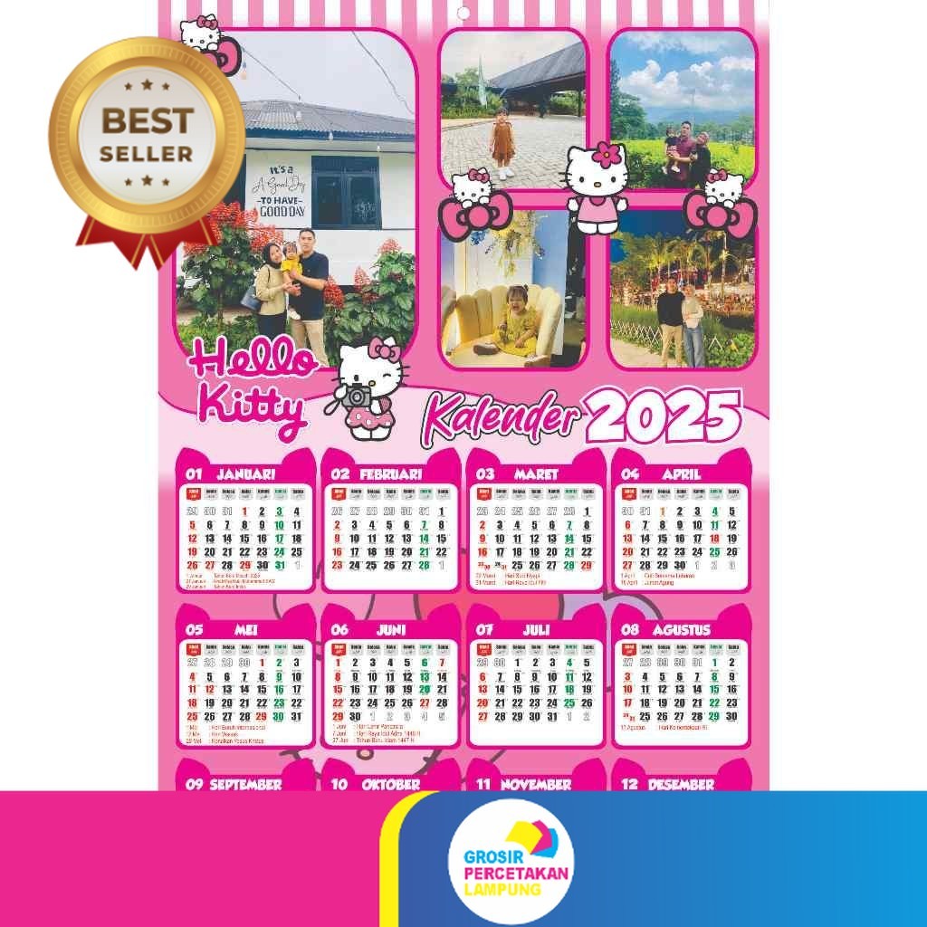 

Promo!!! KALENDER FOTO 2025 (MINIMAL 2 PCS) BISA PAKAI NAMA (5 FOTO)