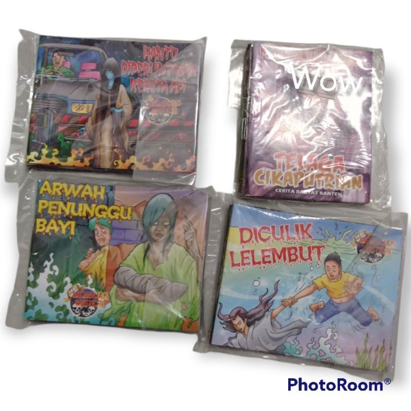 

Buku komix mini isi 10 grosir cerita hantu mainan maros murah