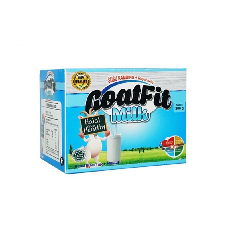 

SUSU KAMBING ETAWA GOATFIT MILK 200gr 10 SACHET