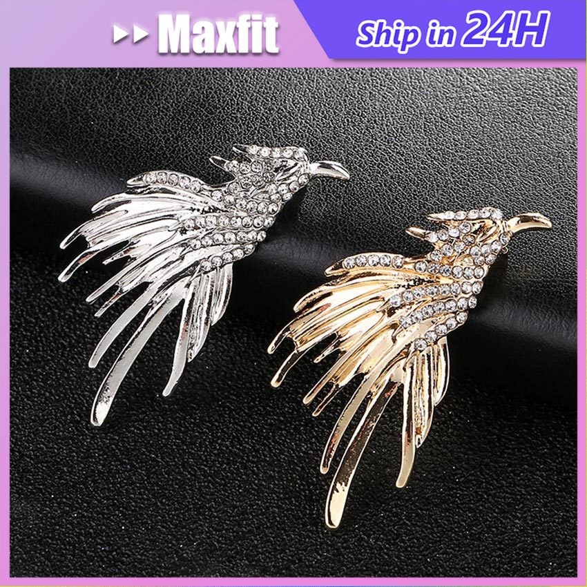 Bros Pin Jas Pria Burung Garuda Eagle Brooch Pin Bros Elang Logam Vintage  - Lapel Pin Bros Jas Wedd