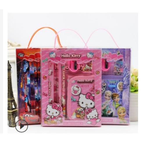 

PAKET HEMAT ALAT TULIS ANAK 4IN1 KARAKTER DISNEY FREE DOMPET