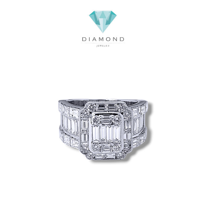 Baguette Diamond Ring / Diamond Jewelry