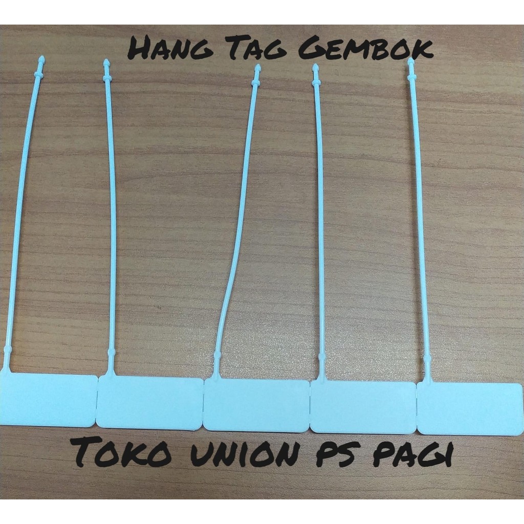 

LABEL/HANGTAG MODEL GEMBOK PUTIH/HITAM ( 100 PCS )